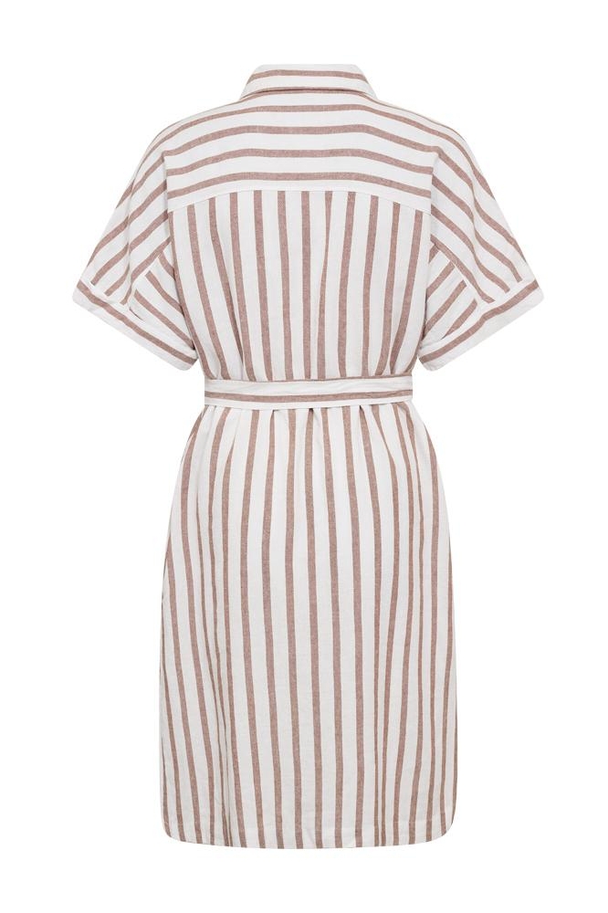 FQLAVISCO SHIRTDRESS 205914 BRILLIANT WHITE W. BURRO